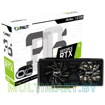 Видеокарта Palit GeForce RTX 3060 Dual OC 12GB GDDR6 (NE63060T19K9-190AD) картинка 9